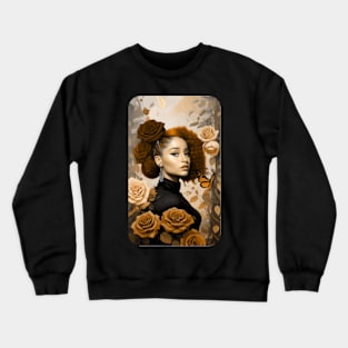 Vintage Portrait Art Crewneck Sweatshirt